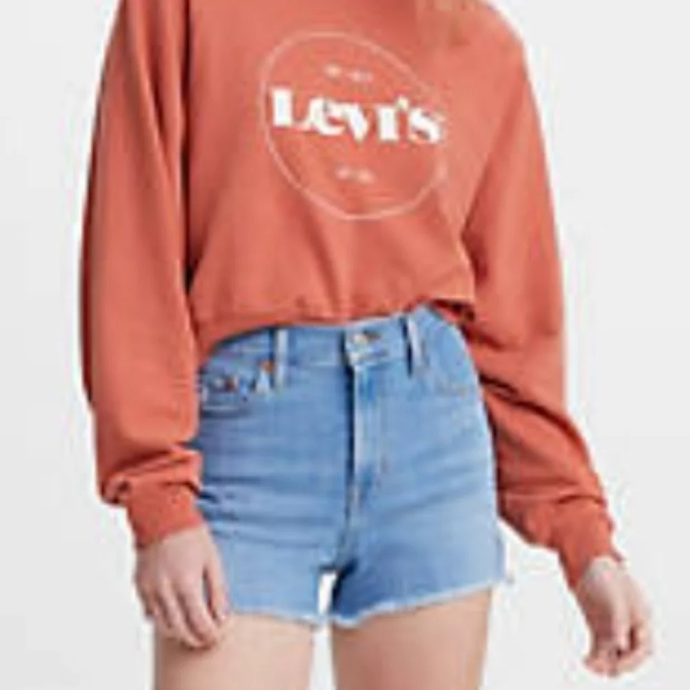 Levi's High Rise Shorts in Tribecca Scoop Light Wash Size 27